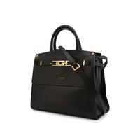 GUESS Large black leather Shoulder Bag double handles New with Tags