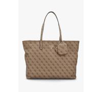 GUESS Large Power Play II Latte Logo Tech Tote Bag Size: One Size, Col