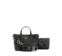 GUESS Latona II Mini Tote Handbag, College Logo, One Size, Latona II Mini Tote