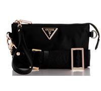 GUESS Latona Mini Triple Compartment Top Zip, Black, Black, One size