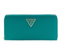 GUESS Laurel II Large Zip Around Wallet Emerald Green