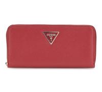 GUESS Laurel II Large Zip Around Wallet Garnet Dark Red