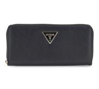 GUESS Laurel II Large Black Zip Around Wallet Size: One Size, Colour: