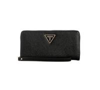 GUESS Laurel II Large Zip Around Wallet, L, Black, black