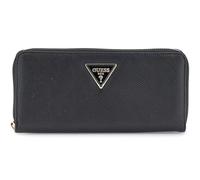 GUESS Laurel II Large Zip Around Wallet, L, Black, black