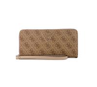 GUESS Womens Zip Around Wallet Latte One Size