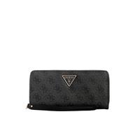 Guess Laurel II Women's Zip-Around Wallet Signature Logo Coal One Size