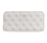 GUESS Laurel II SLG Large Zip Around Wallet Dark Taupe Logo