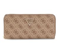 GUESS Laurel II SLG Large Zip Around Wallet L Latte Logo, Latte logo