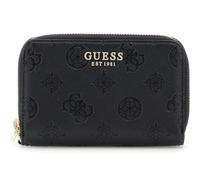 GUESS Laurel II SLG Medium Double Zip Wallet Black Logo