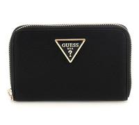 GUESS Laurel II SLG Medium Zip Around Wallet Black, black