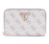 GUESS Laurel II SLG Medium Zip Around Wallet Dark Taupe Logo