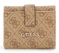 GUESS Laurel II SLG Petite Trifold Wallet Latte Logo, Latte logo