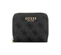 GUESS Laurel II SLG Small Zip Around Wallet Coal Logo, Coal logo