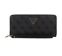 Guess Laurel II Women's Zip-Around Wallet Signature Logo Coal One Size