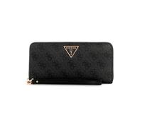 GUESS Large Laurel Coal Logo Zip Around Wallet Colour: Gre, Size: One Size