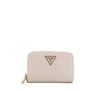 GUESS Laurel SLG Medium Double Zip Wallet M Bone, Bone, One Size