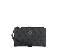 Guess Wallet Laurel II Double Zip Organizer - Coal Logo - One Size
