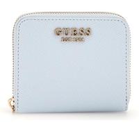 Guess Laurel Wallet Small Zip Around Powder Blue, Powder Blue