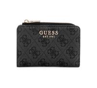 GUESS Laurel Zip Around Card Case, Coal Logo