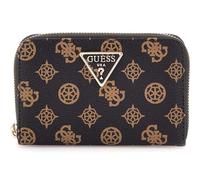 Guess Laurel Zip Around Wallet M Mocha Logo, Mocha Logo