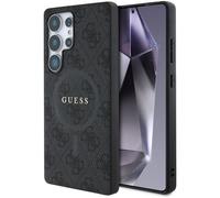 Guess Leather 4G Ring Logo Case MagSafe Samsung Galaxy S25 Ultra 6.9" Black