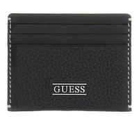 GUESS Leather Boston Card Holder Black