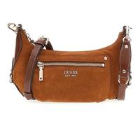GUESS Leather cross body bag Marsha Mini Crossbody Bag Cognac brown