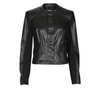 Guess Leather jacket NEW FLIAMMETTA in Black EU L