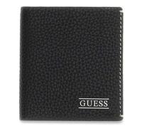 GUESS Leather Purse Boston Bifold Wallet Black