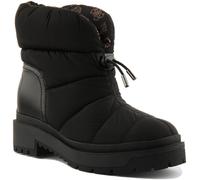 Guess Leeda Padded Ankle Womens Boot In Black Size UK 3 - 8