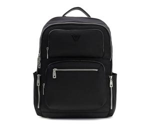 GUESS leisure backpack laptop backpack with laptop compartment Berna Squared Backpack Black