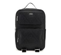 GUESS leisure backpack laptop backpack with laptop compartment Boston Squared Backpack Black