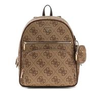 GUESS leisure backpack laptop backpack with laptop compartment Power Play II Tech Backpack Latte Logo/Brown light brown