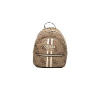 GUESS leisure backpack Manhattan II Backpack Latte Logo light brown