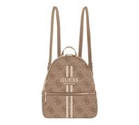 GUESS leisure backpack Manhattan II Large Backpack Latte Logo light brown