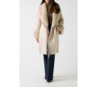 GUESS Liliana Coat Light Beige Multi. size 38 | Wrap Coats Outlet | Women | Brown 38