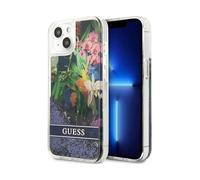Guess Liquid Glitter Paisley Gold case - iPhone 13 Mini
