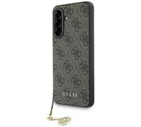 Guess Logo Brown Kunstleder Case For Galaxy A56 With Gold Chain