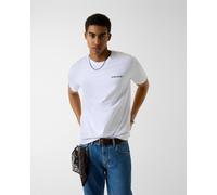Guess Logo Print Short Sleeve T-Shirt White - L