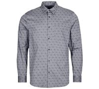 Guess Long sleeved Shirt 4G JACQUARD SHIRT in Grey EU XL