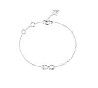 GUESS Love Bites 18mm Infinity Bracelet Rhodium silver-coloured