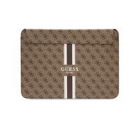 Guess Magnetic Case for Computer 13 / 14 inch Printed 4G Model Stripe, Brown