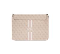 Guess Magnetic Sleeve for Computer 13 / 14 inch Printed 4G Stripe Model, Pink