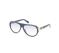 Guess Man GU00125 20C Sunglasses Injected Grey Smoke Pilot Normal