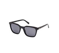 Guess Man GU00170 01D Sunglasses Injected Black Smoke Squared Polarized