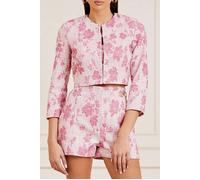 GUESS Marciano By Avah Jacket Pink Sprintg Cropped Wave size XL | Cropped Jackets Outlet | Women | Pink XL