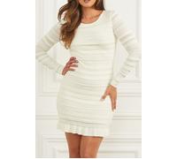 GUESS Marciano By Beth Sweater Dress Pale Pearl size 44 | Mini Dresses Outlet | Women | Green 44
