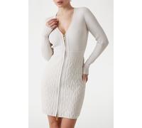 GUESS Marciano By Hermione Chenille Allover M Dr Muted Stone size 40 | Mini Dresses Outlet | Women 40
