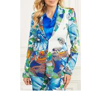 GUESS Marciano By Lucy Blazer Solid Lucky Charm Print size 36 | Blazers Outlet | Women 36